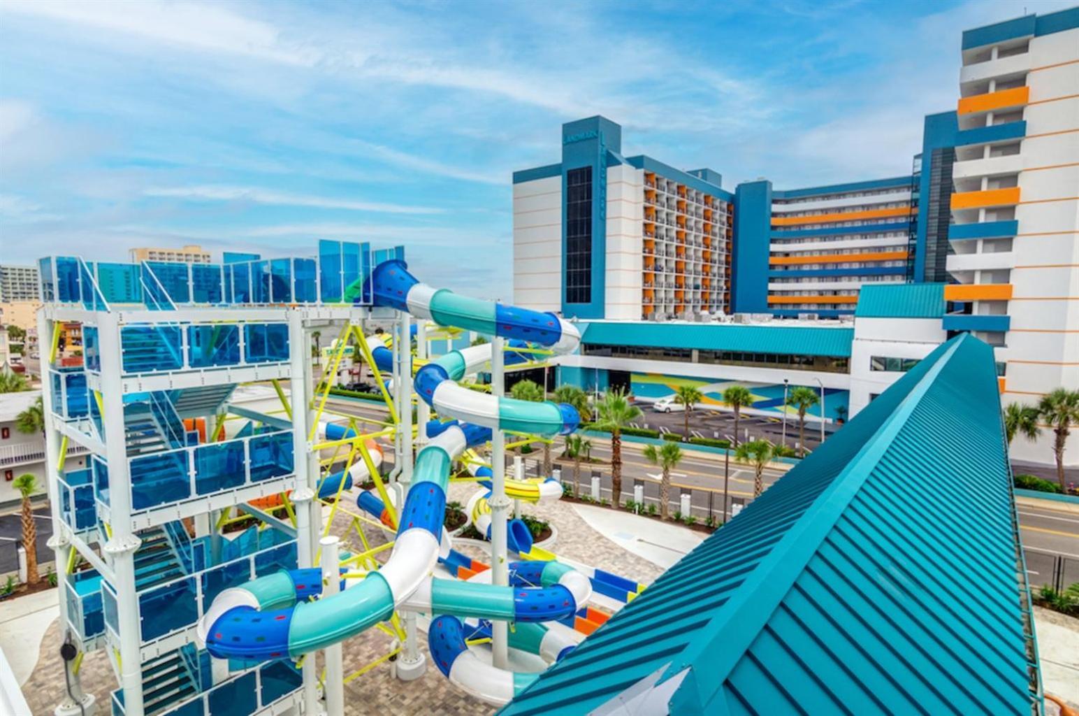 Remodeled Condo, Waterpark View At Landmark Resort Myrtle Beach Exterior foto